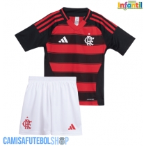 Camisa de time de futebol Flamengo Replicas 1º Equipamento Infantil 2025-26 Manga Curta (+ Calças curtas)